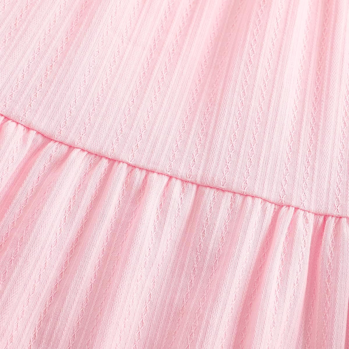 Girls Girls Maxi Skirts High Waisted Long Skirt Ruffled Drawstring Tiered Skirts with Pocket - Image 5