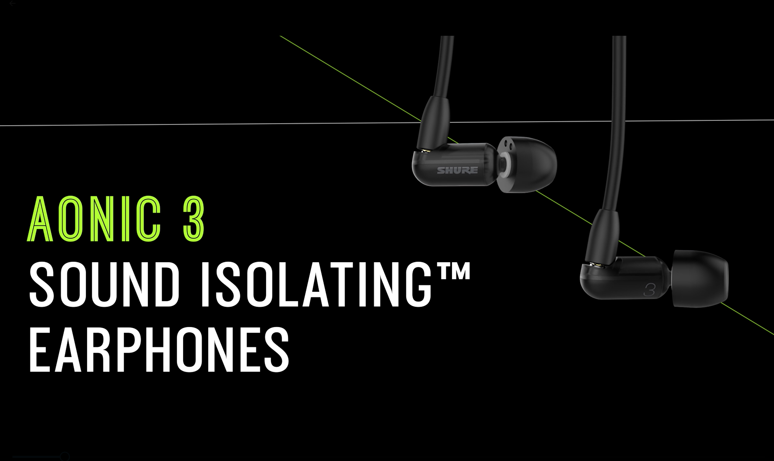 Amazon.com: Shure AONIC 3 Wired Sound Isolating Earbuds, Clear