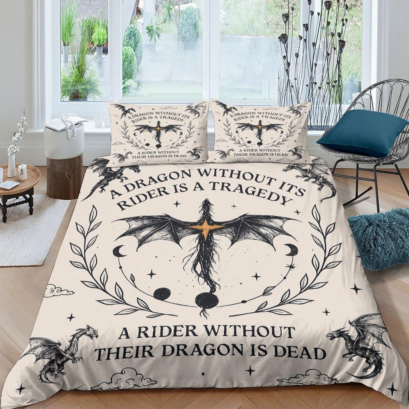 Ctjqhvkz Style-9 3D Printed Dragon Wings Fitted Sheet Microfiber Soft Breathable Medieval Rider Bed Cover For Bedroom Guest Room Decor Single（135X200cm）