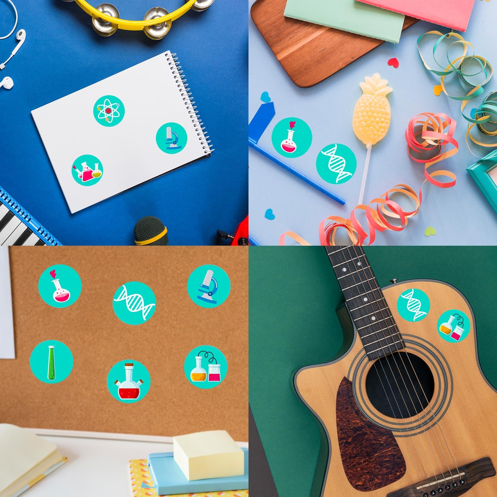 Aazon.co: Cheistry Labels Stickers Science Thee Decor For Boys Girls School 1st Birthday