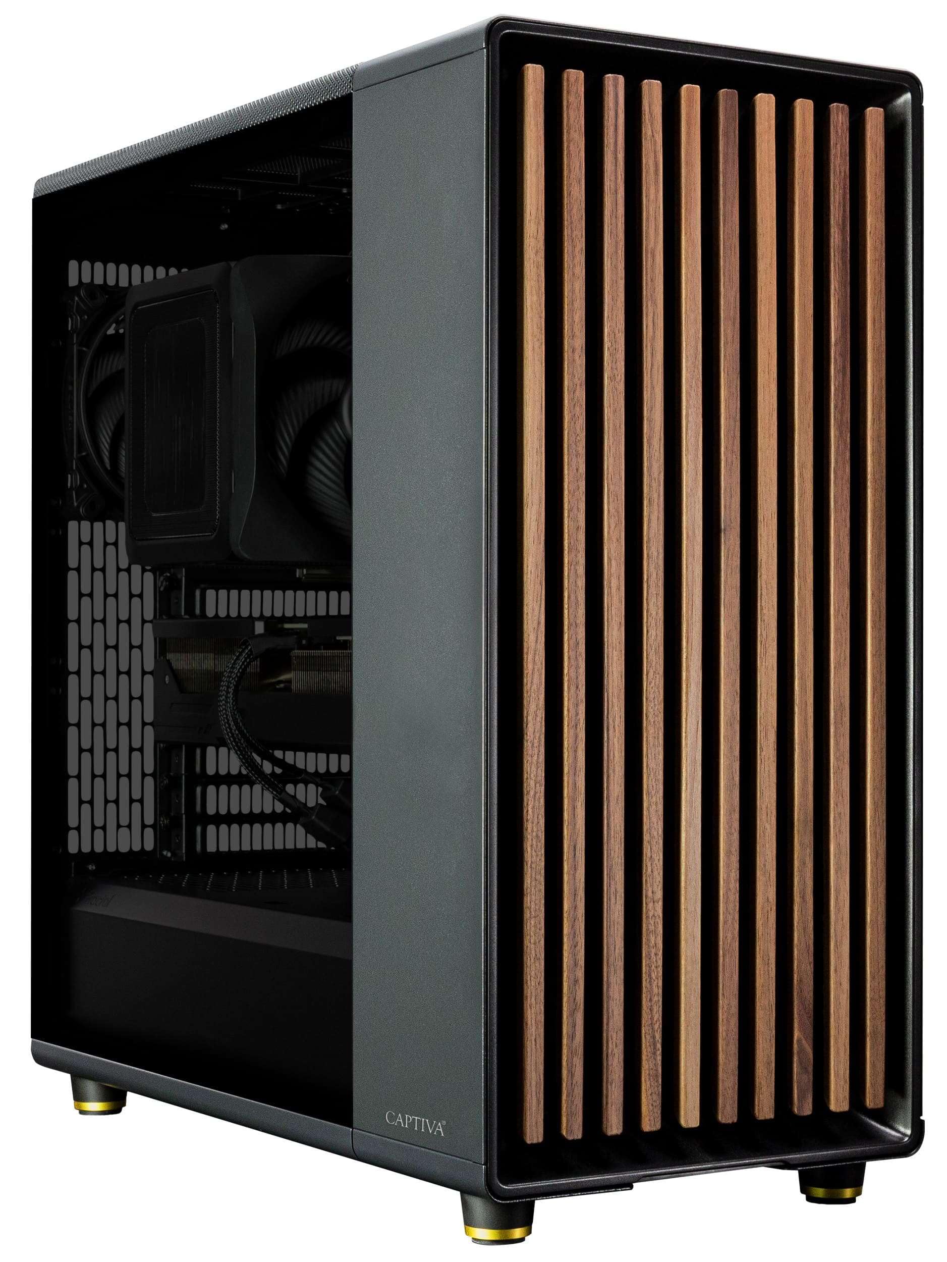 CAPTIVA PC Highend Gaming R92-​854 (Ryzen 5 7500F/​RTX5070 12GB GDDR7/​SSD 1TB/​16GB/​WLAN/​w/​o OS) (92854)