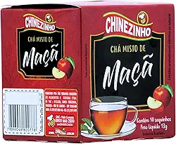 Chinezinho Chá De Maçã Para Infusão 13 Gramas Com 10 Saquinhos