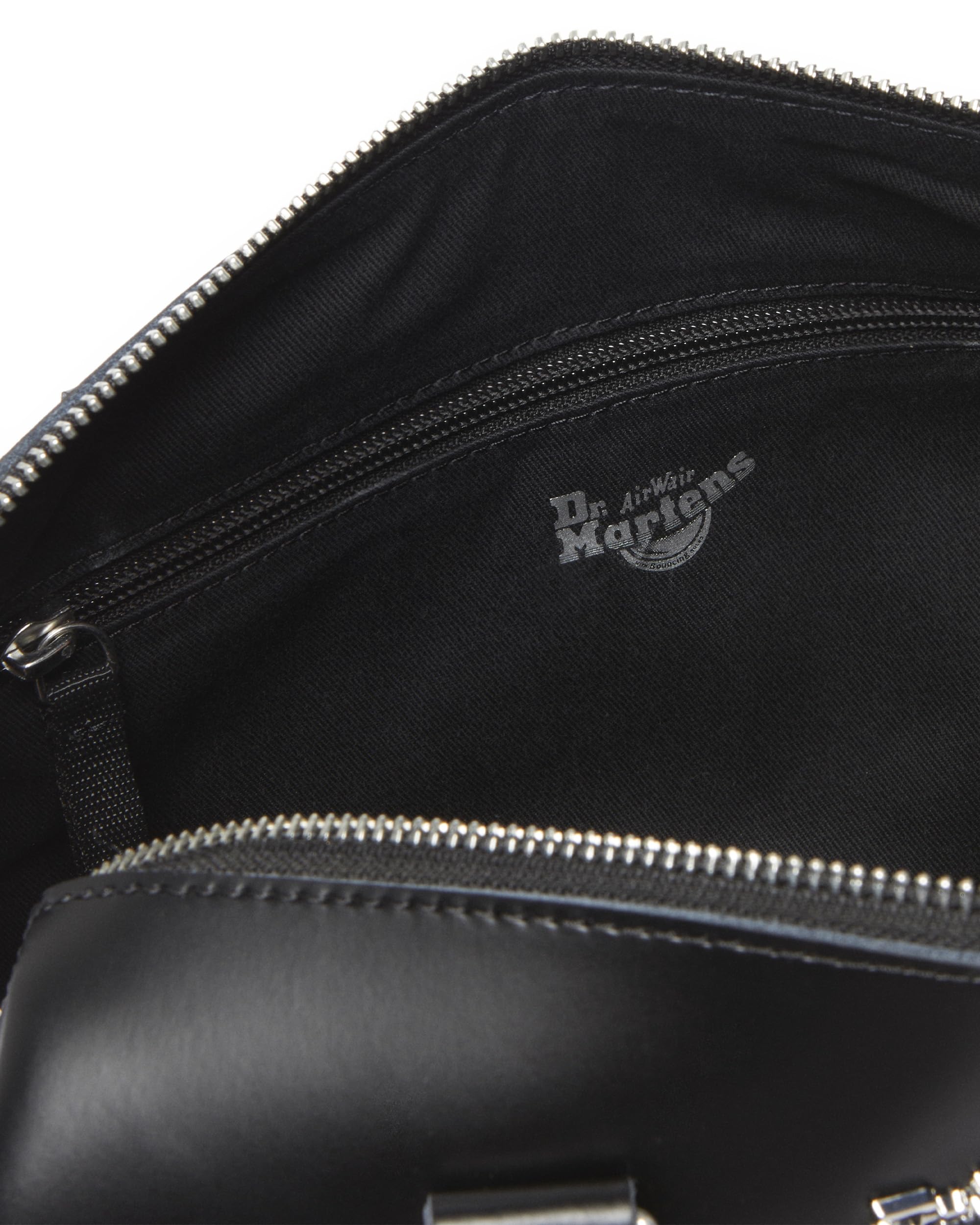 Dr. Martens TOP HANDLE BAG BLACK KIEV AND SMOOTH BAULETTO