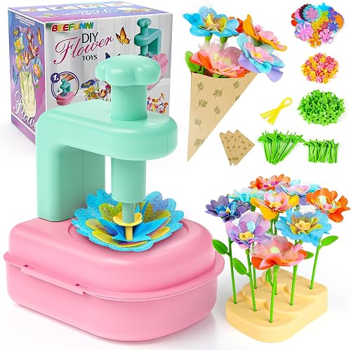 beefunni Flower Bouquet Craft Kit: A Creative Birthday Gift for Young Crafters