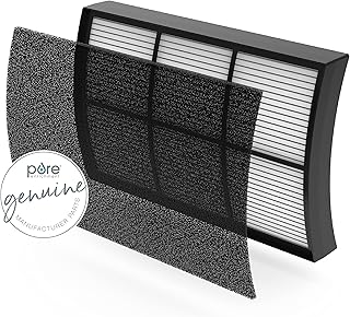 Pure Enrichment® Genuine 2-in-1 True HEPA Official Replacement Filter for The PureZone™ Breeze Tabletop Air Purifier (PECOMPAP)