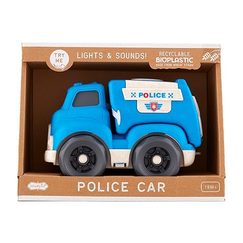 Miniatura 2 de Mud Pie Vehículo de juguete de emergencia para niños, coche de policía