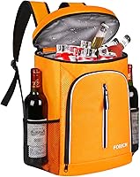 Vista 9 de FORICH - Mochila térmica suave, con aislamiento impermeable, a prueba de fugas, mochila portátil de tamaño pequeño para trabajar, almuerzo, viajes