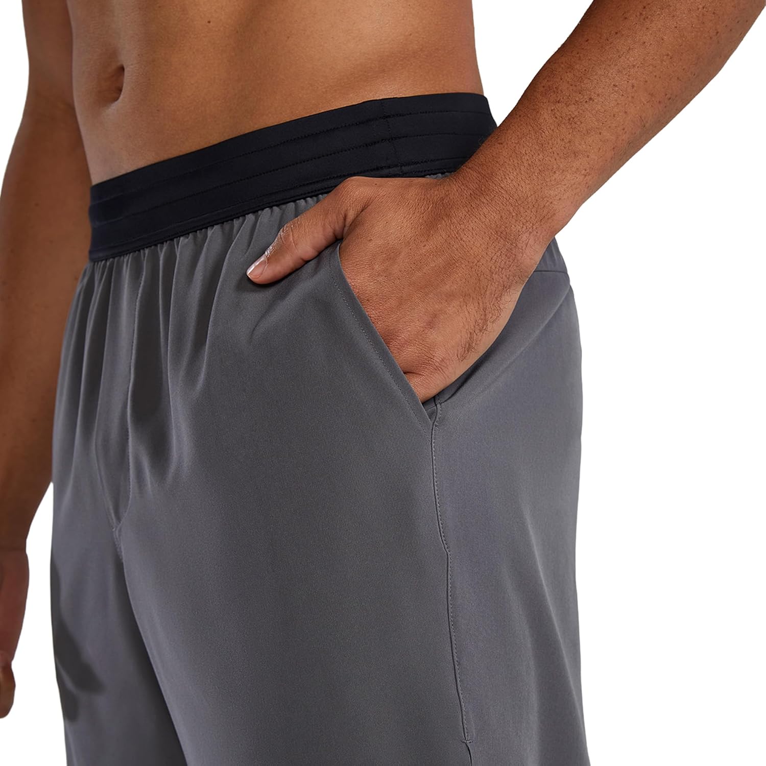 TYR Mens Athletic Performance Workout Unlined Short 7" - Image 6