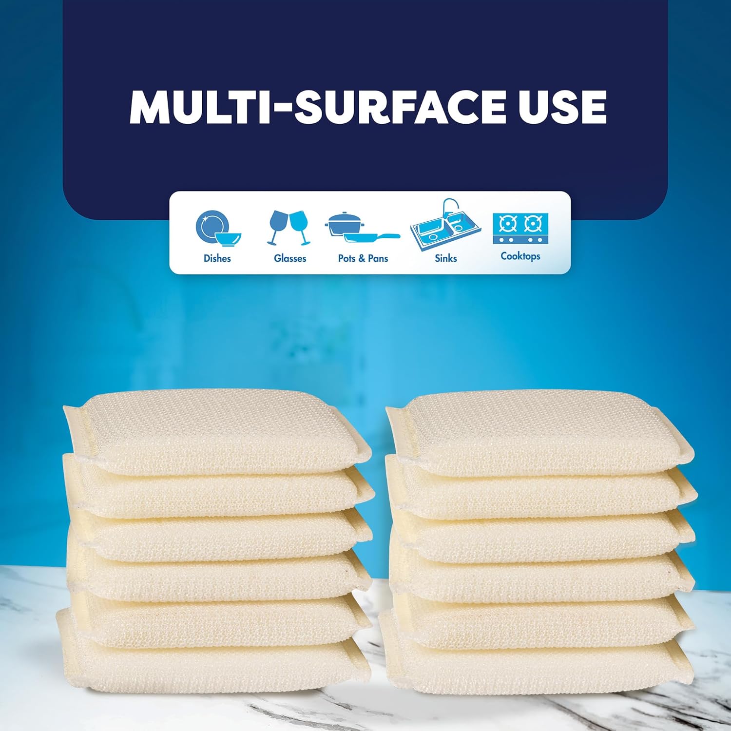 Scrub Spons Kitchen by , Multi-pose Scouring Pads, Non-Scratch