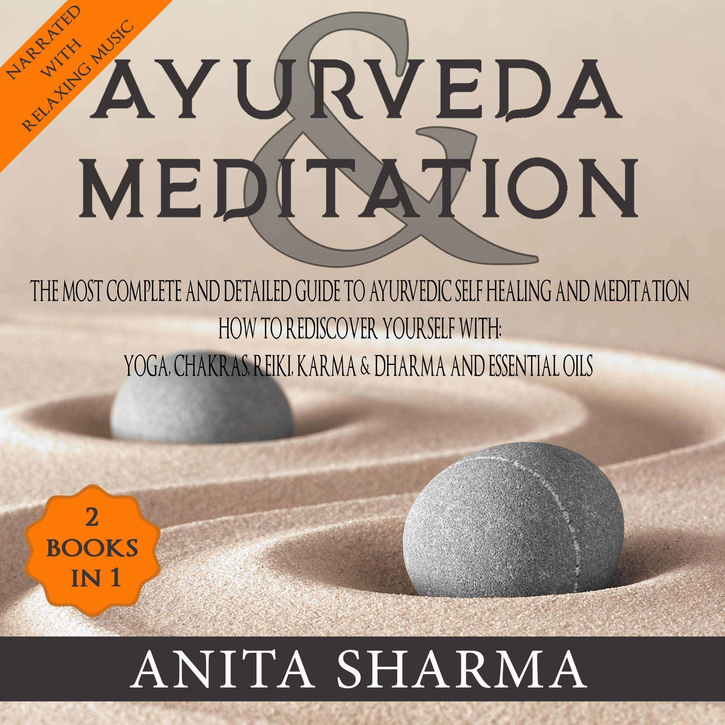 Cover art for Ayurveda & Meditation - 2 Books in 1
