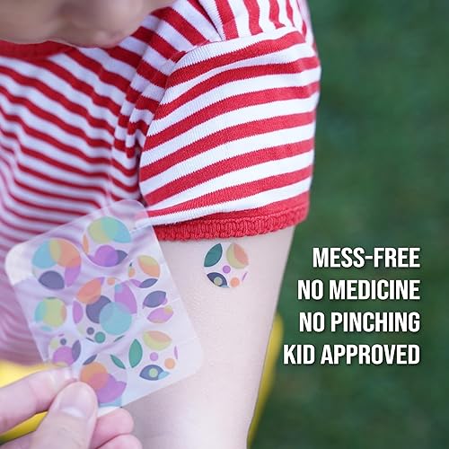 Miniatura 3 de Quitch Parche para aliviar la picazón por picadura de mosquitos, tratamiento de picadura de insectos, alternativa a la crema antipicazón, alivio de