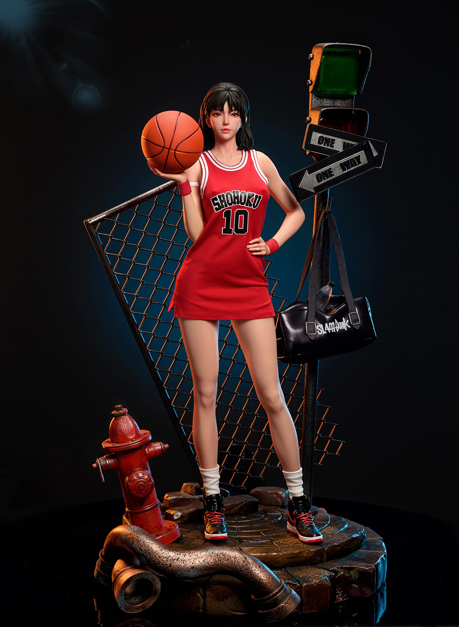 Amazon.co.jp: スラムダンク 赤木晴子 ガレージキット slam dunk 1/4 