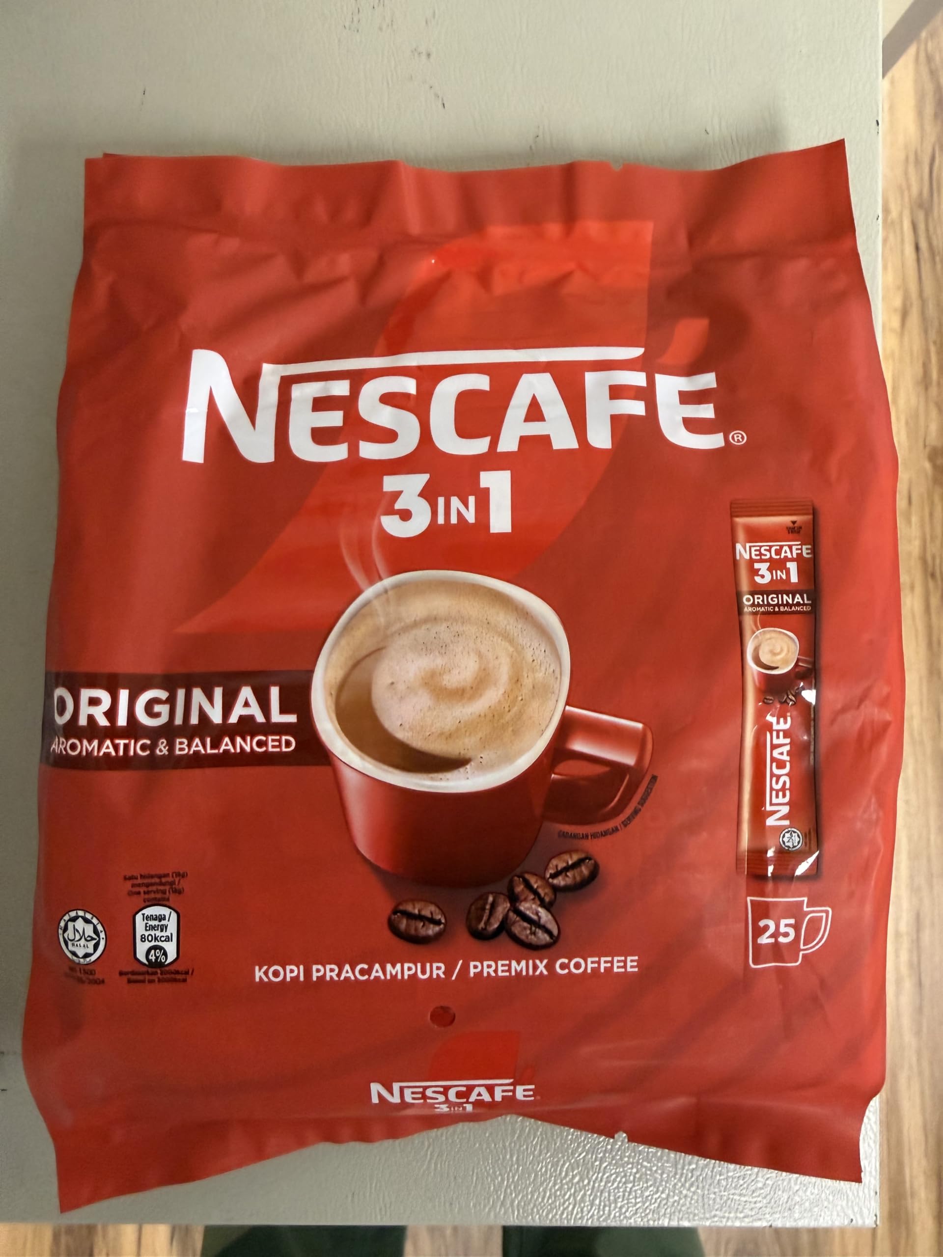 Amazon.co.jp: 2パックNescafé 3 - in - 1元Premixインスタント