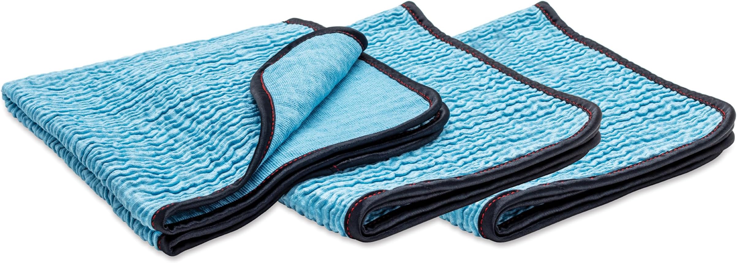 Griot's Garage 55583 PFM Crinkle Glass Towels (Set of 3)