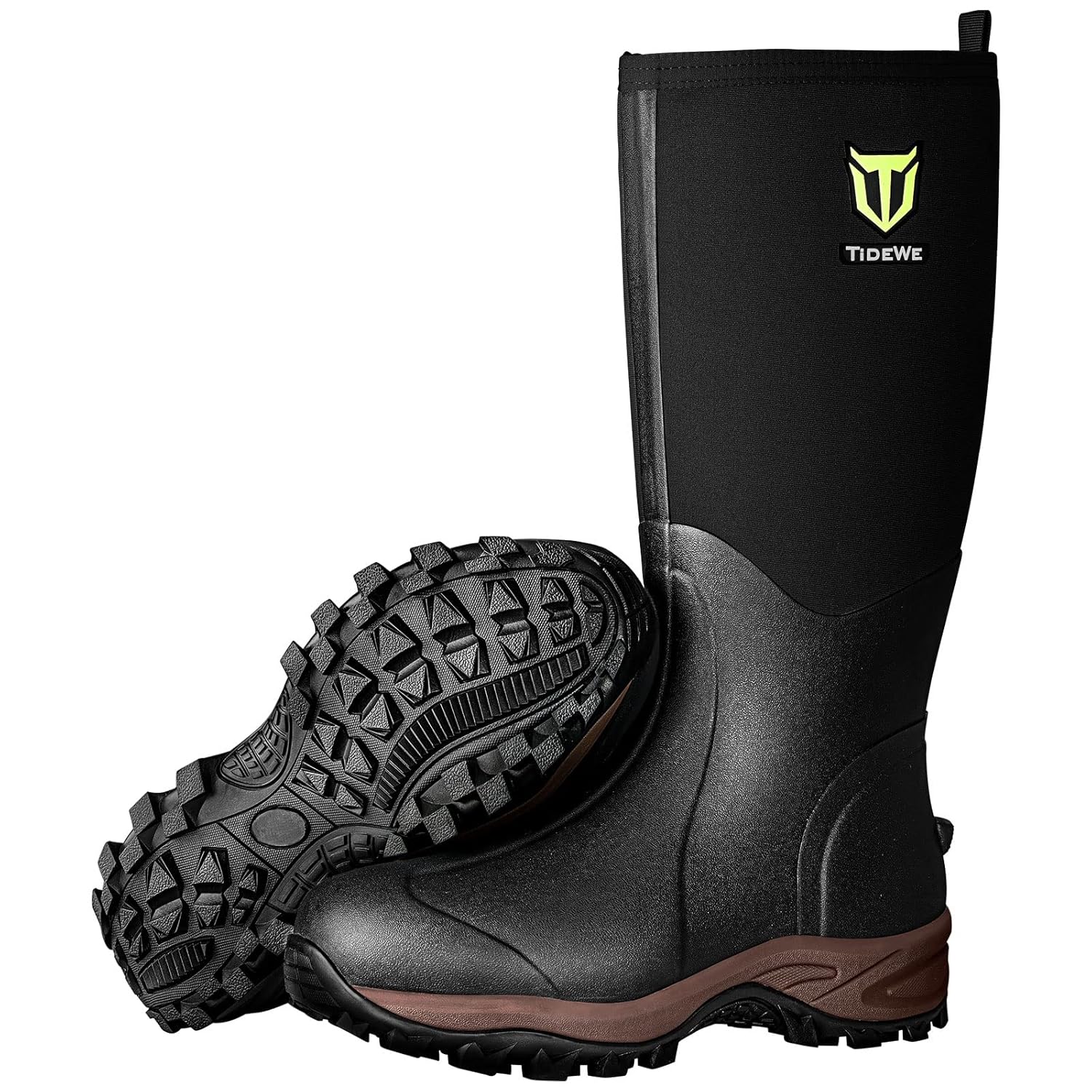 Buy TIDEWE Rubber Neoprene Boots Men and Women, Waterproof Durable 6mm