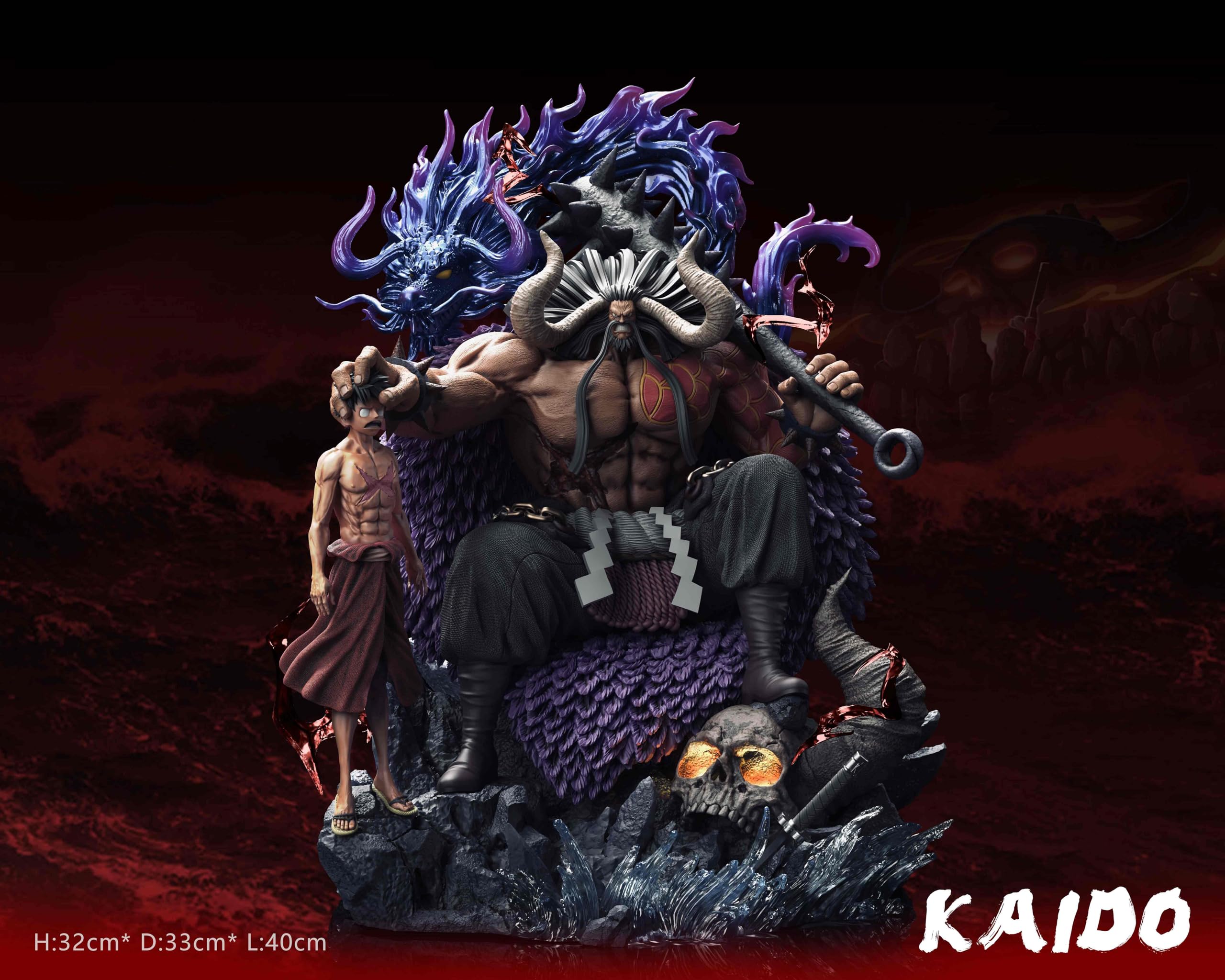 Amazon.co.jp: 百獣のカイドウ フィギュア 1/6スケール 塗装済み完成品