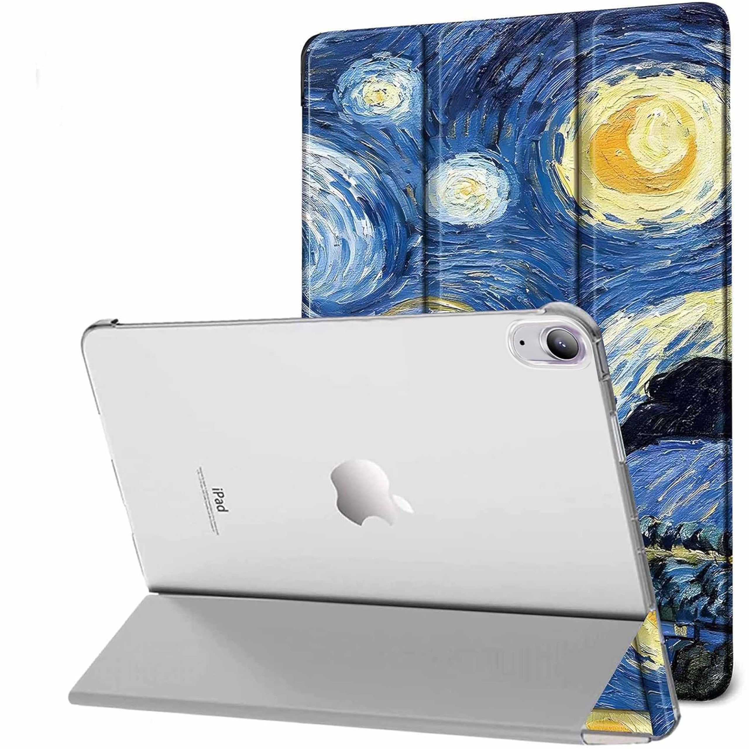 ProElite Case for iPad Air 11 Inch M4/M3/M2 2026/2025/2024, Air 5th Gen 2022/iPad Air 4th Gen 2020 10.9 Inch, Slim Hard PC Translucent Back Shell Smart Cover Fit iPad Air 11 M3/M2 & Air 10.9 Case, Dark Blue — Amazon image 16
