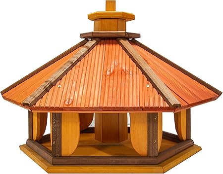 Vogelhaus zum Aufhängen Vogelfutterhaus ohne Ständer Futterhaus für