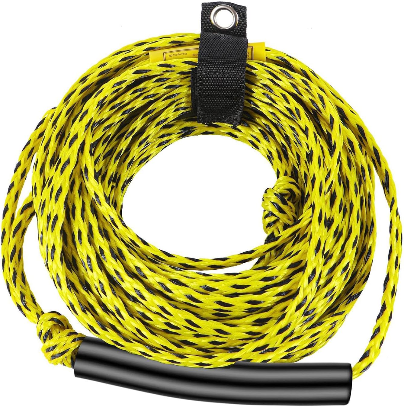rockible Tow Harness Towable Tube for Tubing 60ft Floatable Tow Rope Heavy Duty for Diving Kiteboards Towsports Water Ski Skimboards