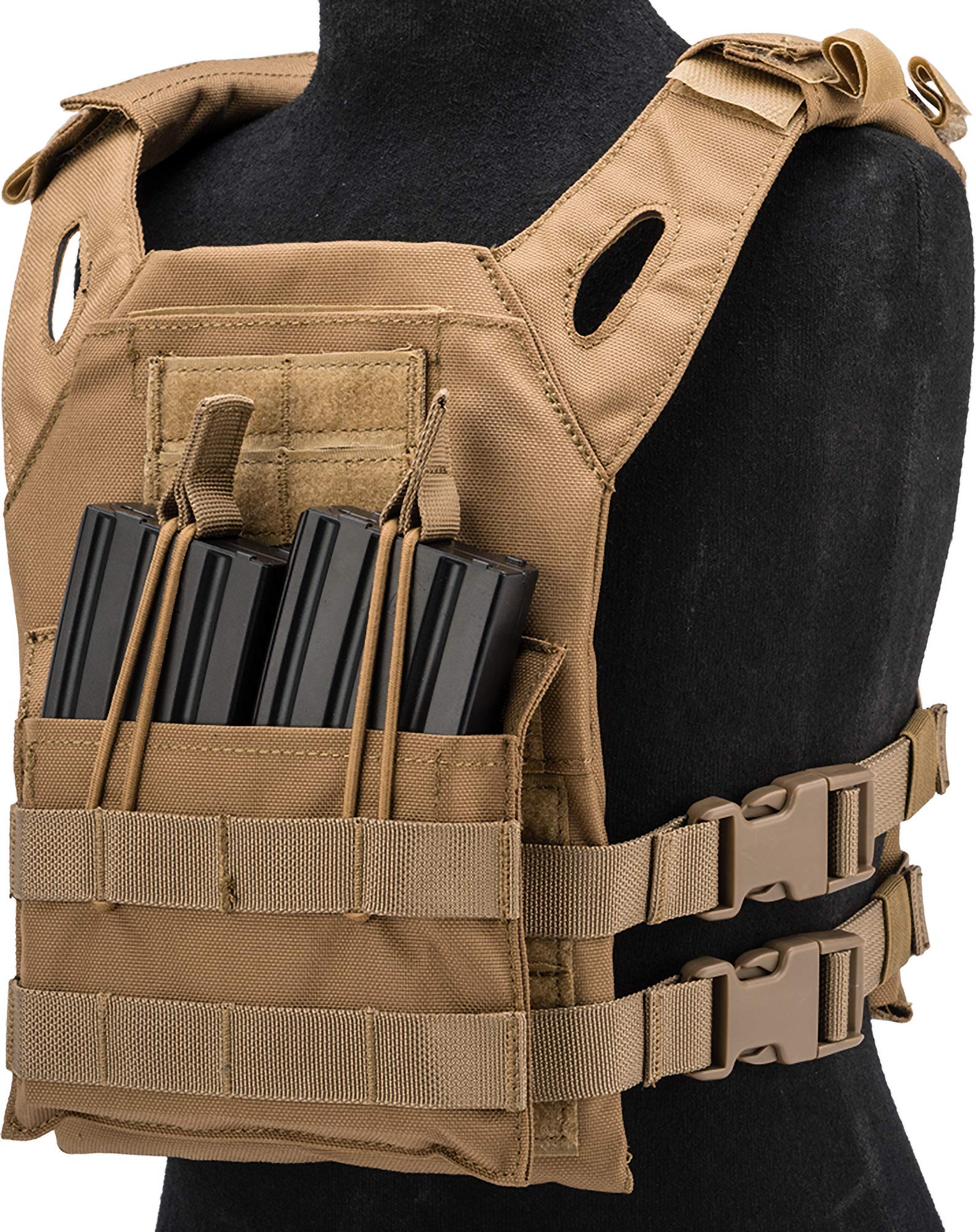 Evike Airsoft - Matrix Level-1 Child Size Tactical Vest (Color: Tan)