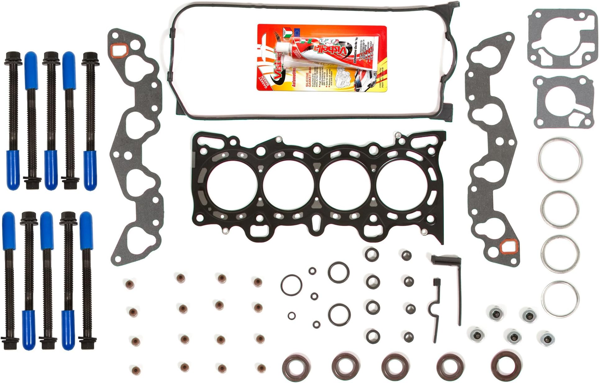 Compatible With 92-95 Honda Civic 1.6 D16Z6 Head Gasket Set Head Bolts