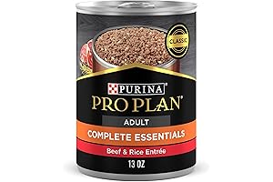 Purina High Protein Beef and Rice Wet Dog Food