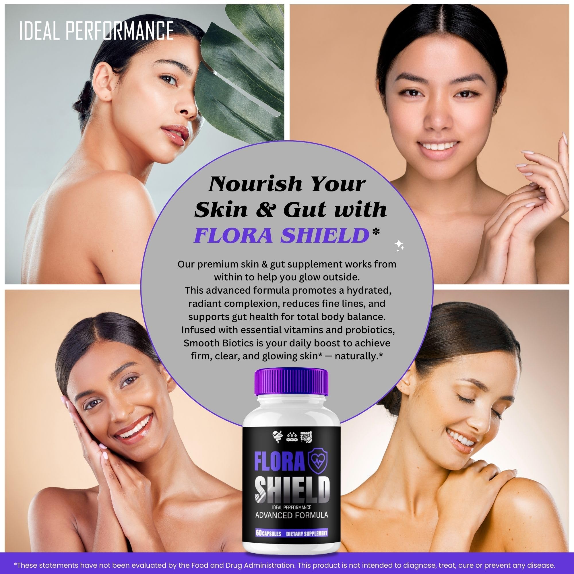 Amazon.com: Flora Shield Capsules, Premium FloraShield Gut Health