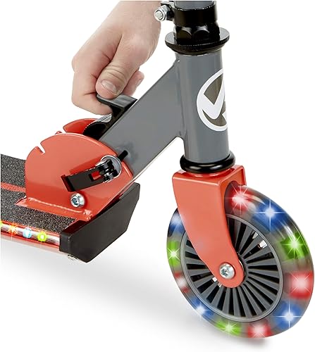Miniatura 4 de VIRO Rides VR 200 Glow-Rider Kick Scooter con más de 50 luces LED integradas en la cubierta, multicolor