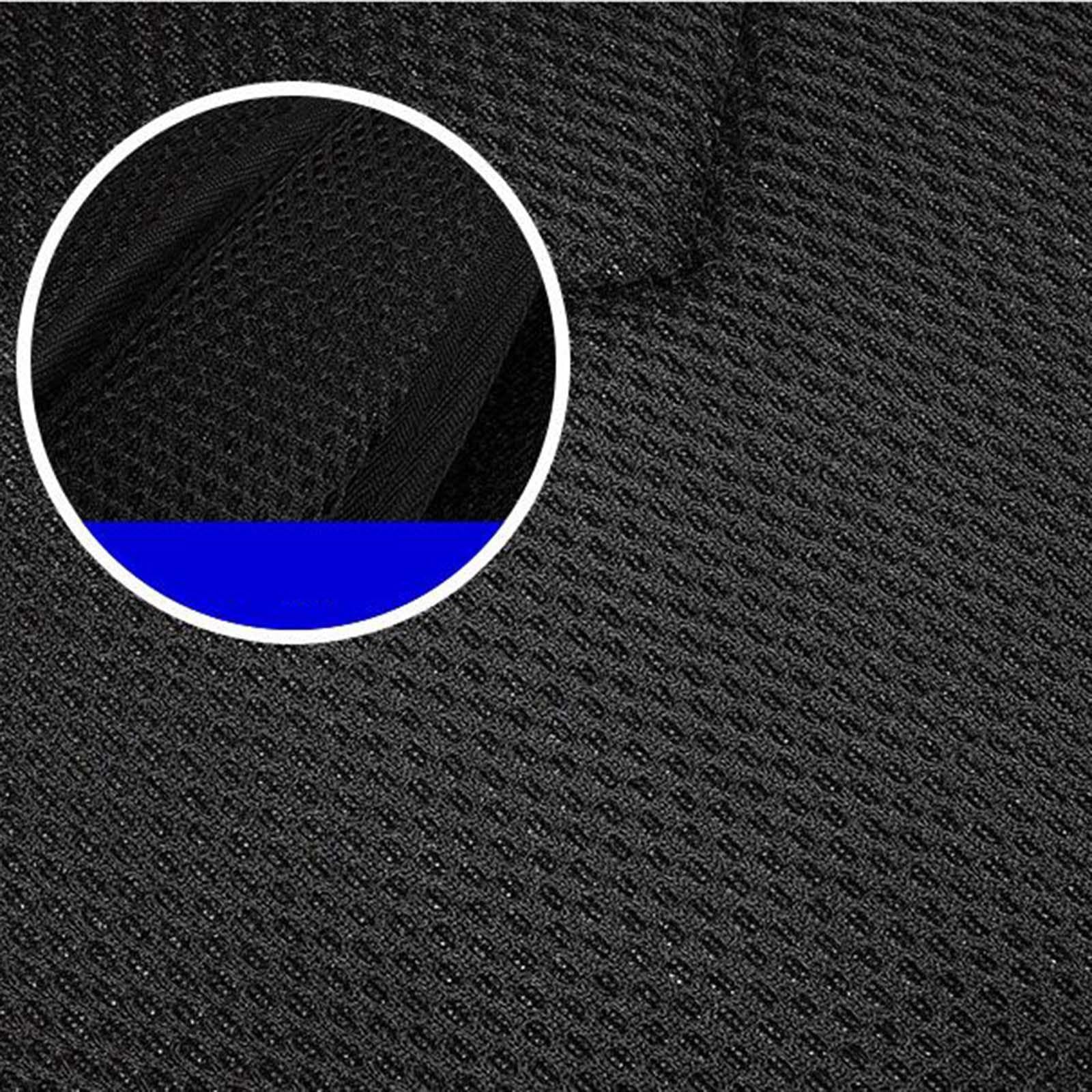 F Fityle Zaino per laptop in pelle PU Zaino da viaggio per uomo Tasche multiple per computer casual resistente all'acqua per la pesca Shopping, Nero