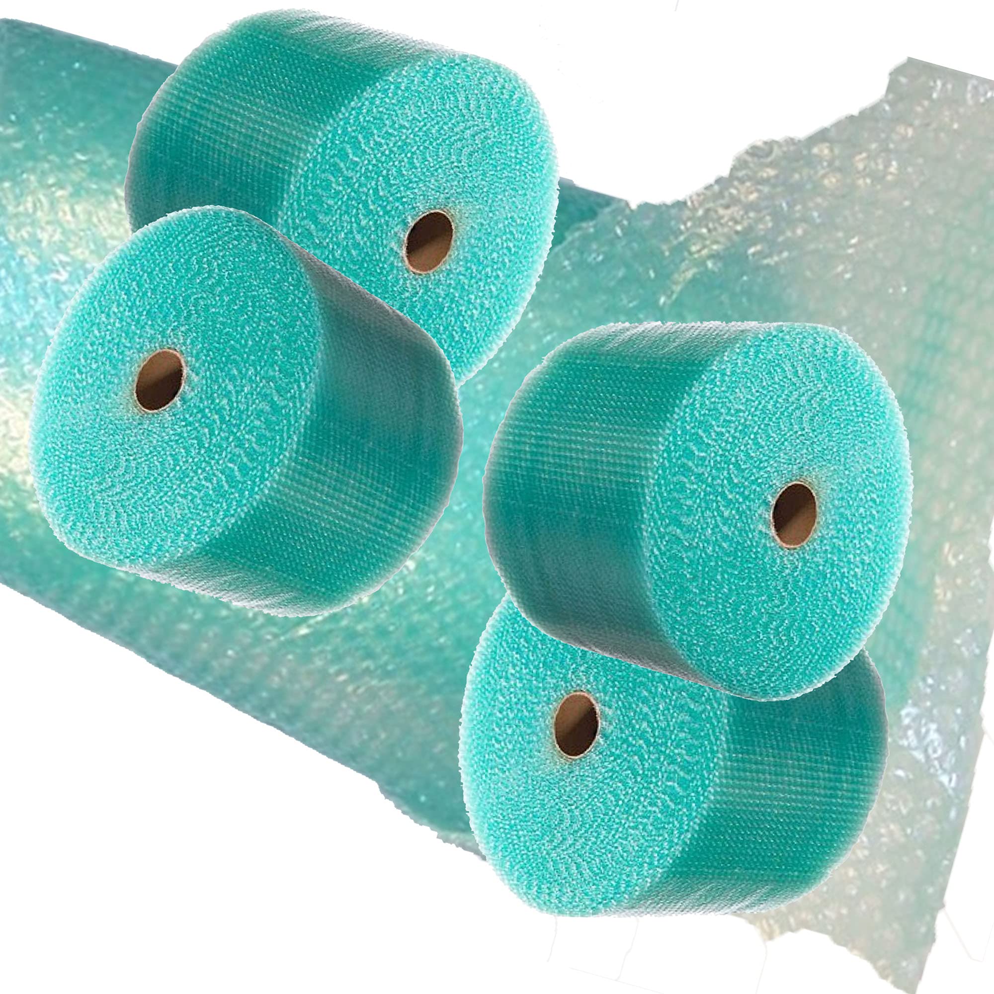 Storm Trading Group Green Strong Small Protective Cushioning Moving Shipping Packing Bubble Wrap Rolls (300Mm X 50M - 1 Roll)