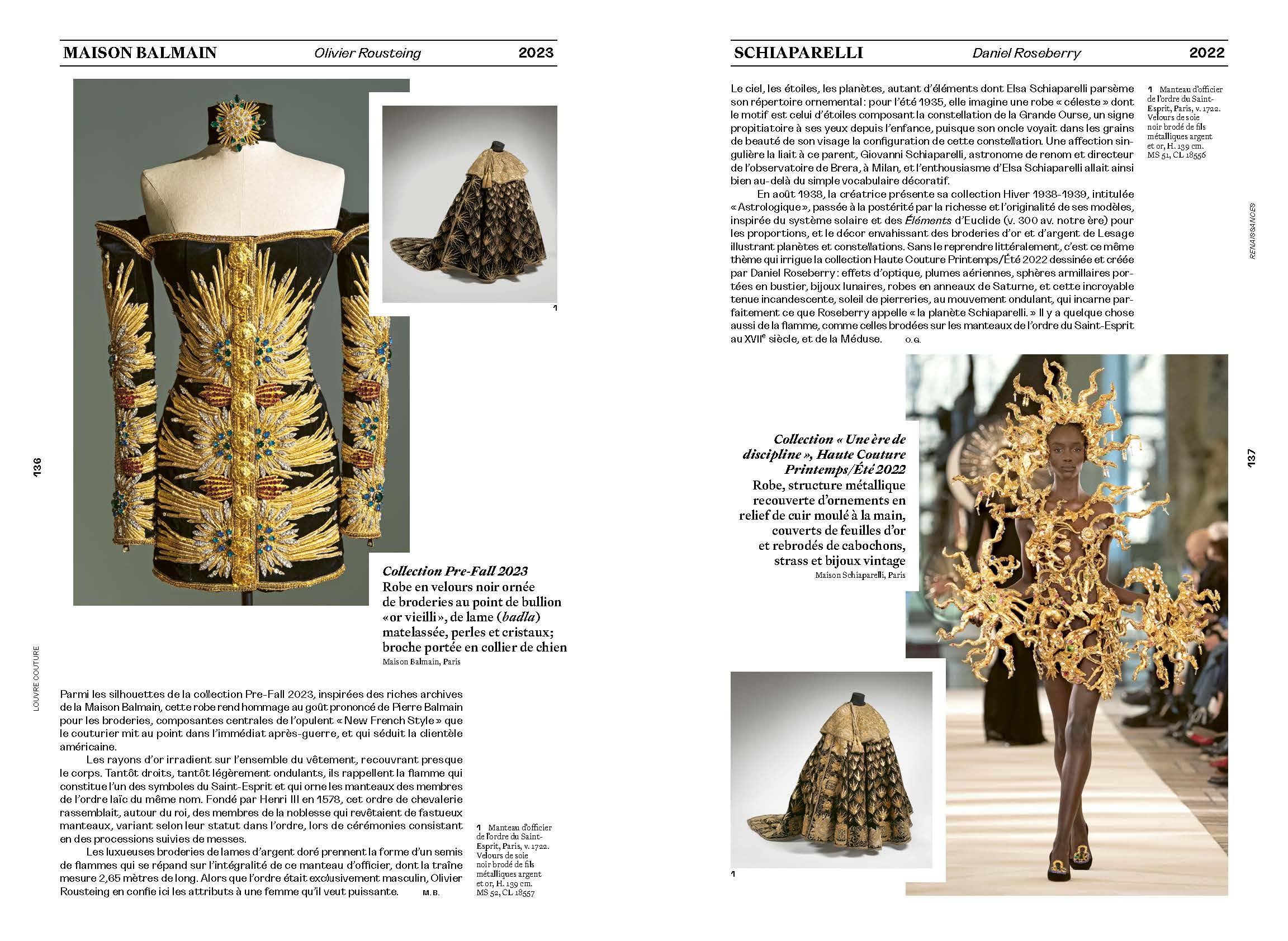 Louvre couture: Objets d'art, objets de mode
