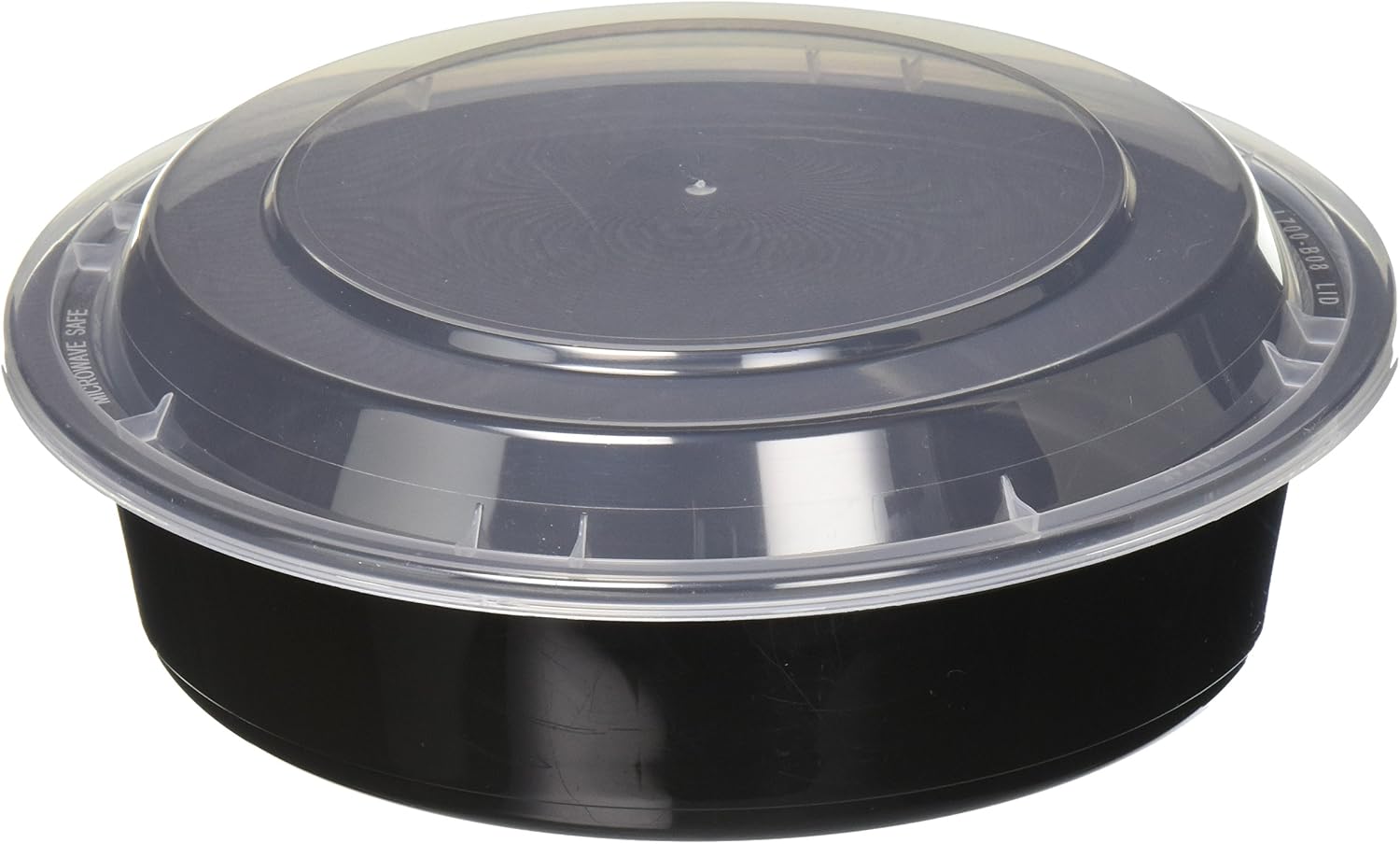 Reditainer - 16 Round Food Storage Containers with Lids - Microwaveable & Dishwasher safe (24 Ounce)
