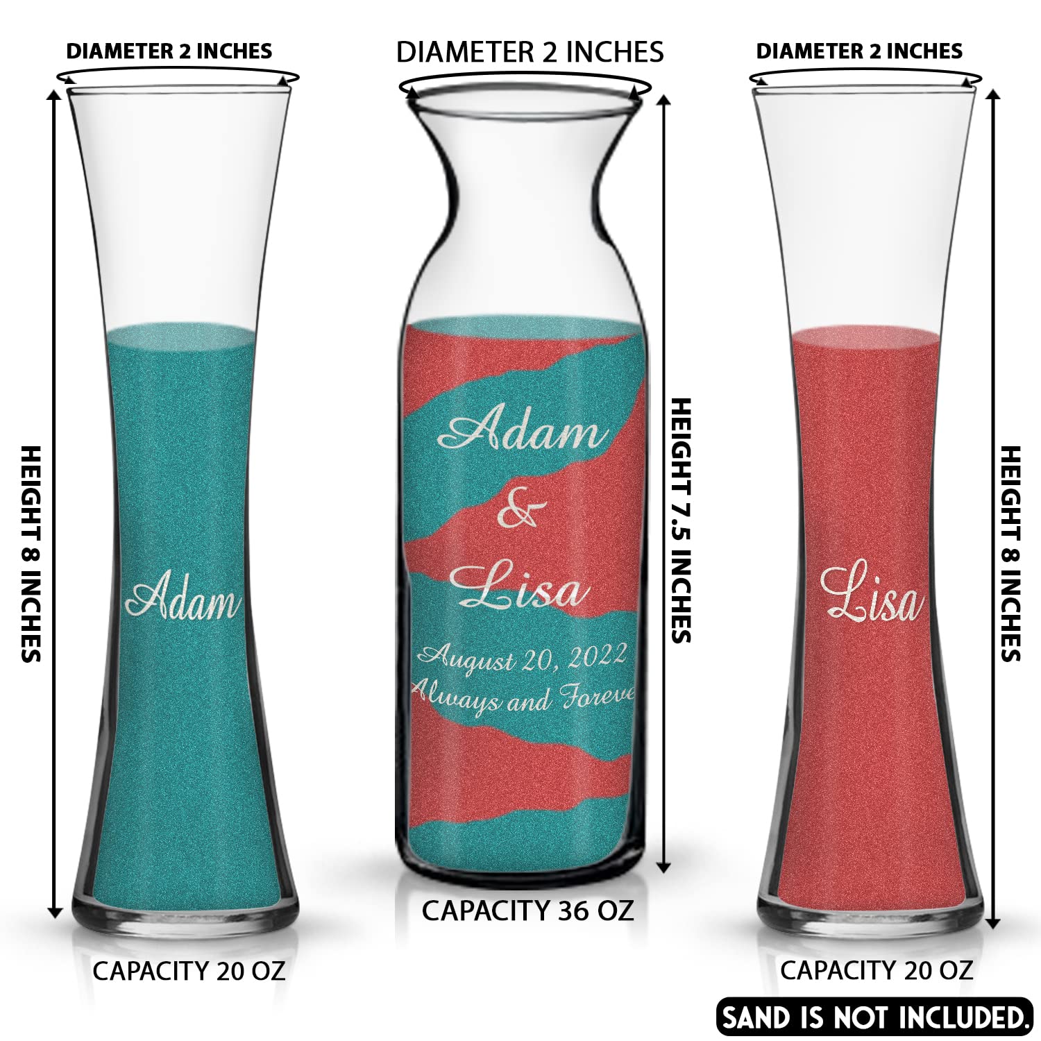 Party Supplies Blending of the Sands Ceremony Beach Ceremony Beach