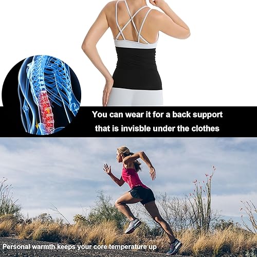 Miniatura 5 de Vigorix Entrenador de cintura para mujer, corsé de entrenamiento de cintura, banda de sudor para pérdida de peso abdominal, cinturón de ejercicio de