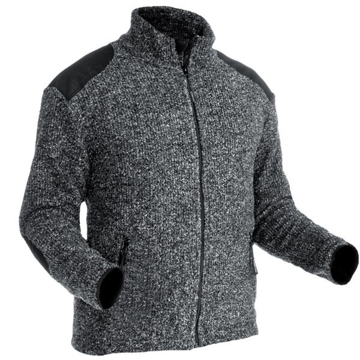 Pfanner warme Jacke aus gestricktem Fleece 101318, Farbe:grau, Größe:XXL