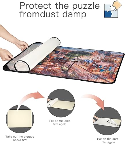 Miniatura 2 de YBDMYTD Revoluciona tu experiencia de rompecabezas con nuestra tabla de rompecabezas multifuncional. La mejor alfombrilla de rompecabezas y solución
