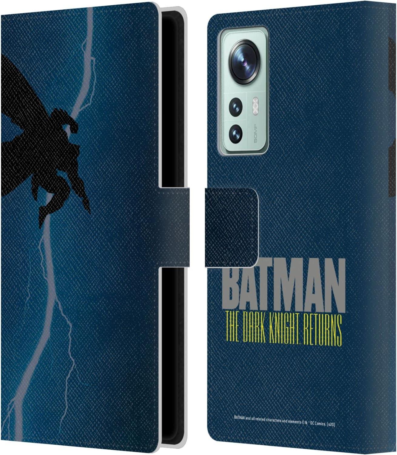 Head Case Designs Officially Licensed Batman DC Comics The Dark Knight Returns Famous Comic Book Covers Leather Book Wallet Case Cover Compatible With Xiaomi 12