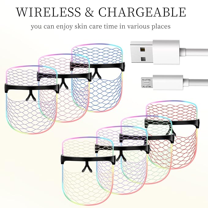 Using this device is a breeze with the easy-to-use one-key design. Simply long press to turn it on and off, and short press to switch between the different colors. Just 15 minutes a day is all it takes to see visible improvements in your skin texture. It's an ultra-simple and convenient way to incorporate effective skincare into your daily routine.