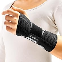 FREETOO Lightweight Right or Left Wrist Support for Carpal Tunnel, Orthopaedic Breathable Wrist Support for Tendonitis Wrist Suitable for Women Men, Adjustable Hand Brace for Spray, Trauma, Arthritis