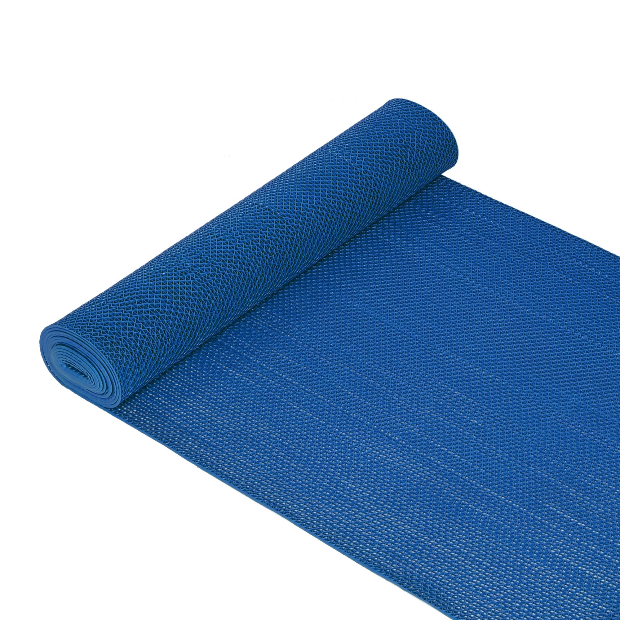 MYOYAY Alfombrilla de ducha de PVC con drenaje de 300 x 90 cm, antideslizante, para sauna, baño, antideslizante, 5,5 mm de grosor, comercial, para piscina, cocina, balcón