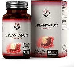 EN Lactobacillus Plantarum | 90 High Strength L-Plantarum Capsules - 5 Billion CFU L-Plantarum Probiotic per Serving | Lactobacillus Probiotics | Non-GMO, Gluten & Allergen Free | Made in The UK
