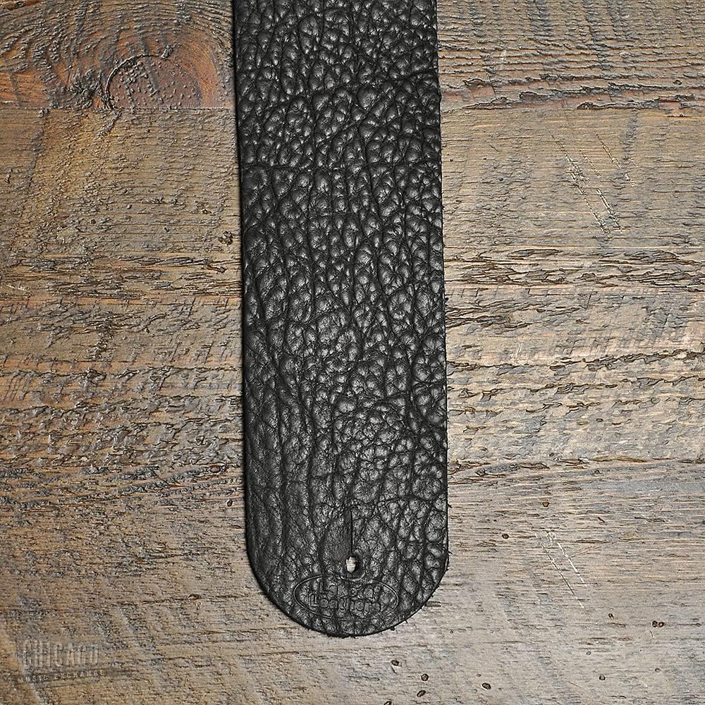 Lakota Leathers Guitar Strap 3 Inch Black