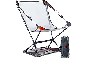 Nemo Stargaze Recliner Luxury Camping Chair, One Size, Graphite Smoke