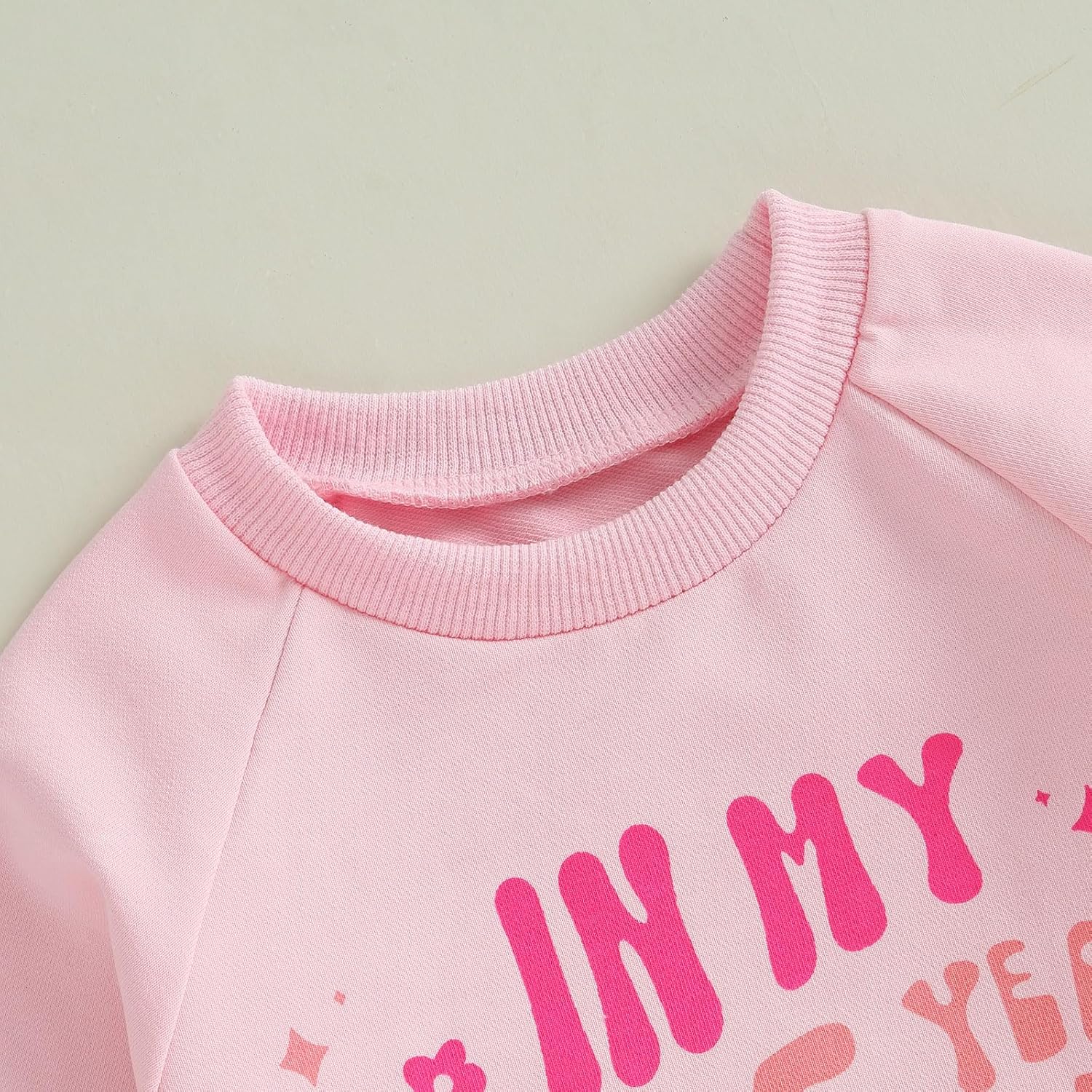 Infant Baby Girls First Birthday Outfit in My One Year Old Era Sweatshirt and Jogger Pants Set Fall Clothes - Image 3