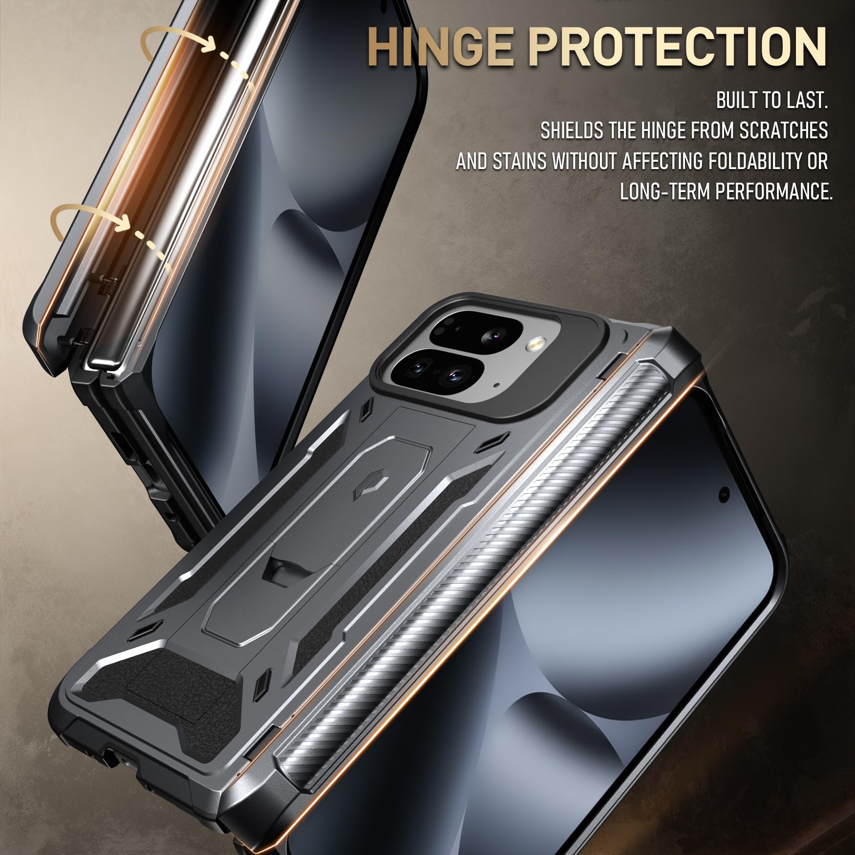 Amazon.co.jp: POETIC Spartan ケース（Google Pixel 10 Pro Fold用