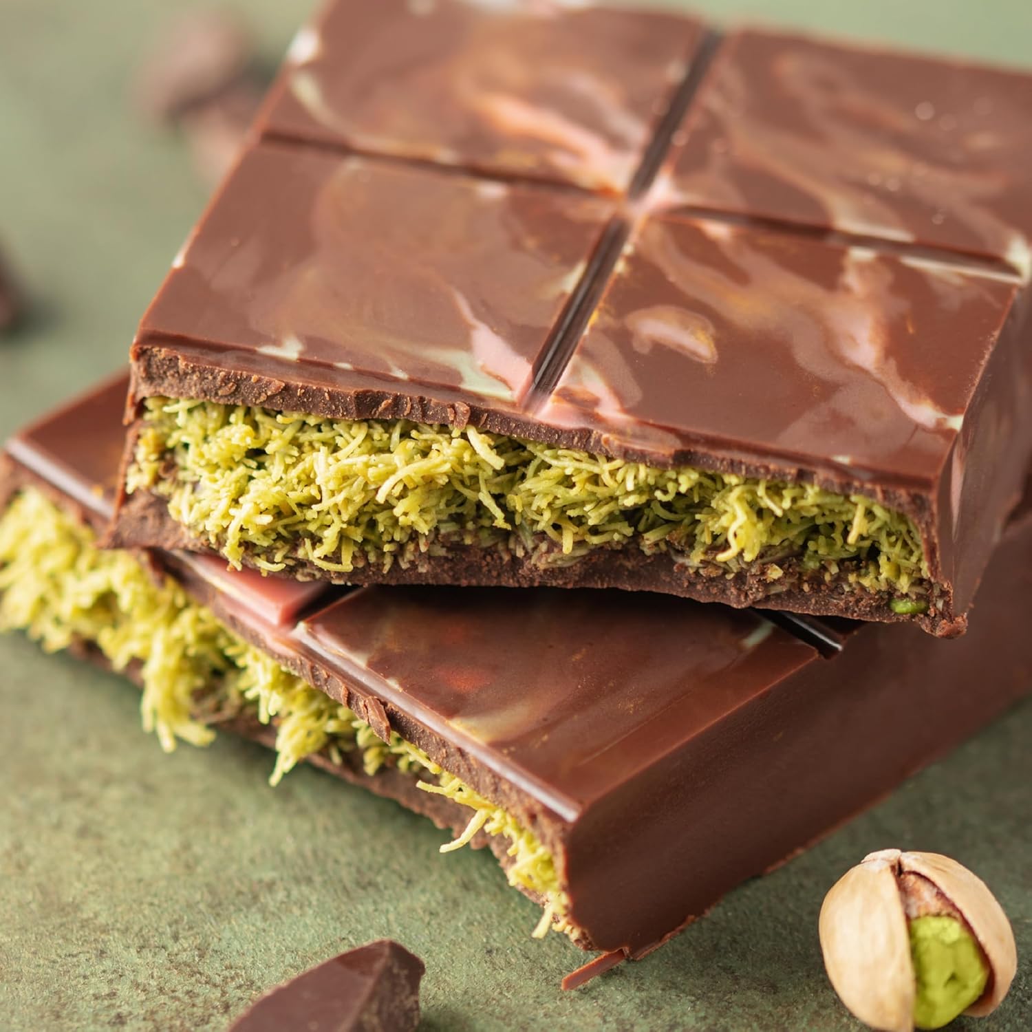 Wilderness Poets, Organic Ultra Creamy Pistachio Nut Butter - 1 Pound (16 oz), Silky Smooth, Perfect for Dubai Chocolate-Inspired Creations. One ingredient: 100% Organic, California-Grown Pistachios