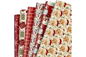 Whaline Vintage Christmas Wrapping Paper: A Nostalgic Journey to Days of Yore