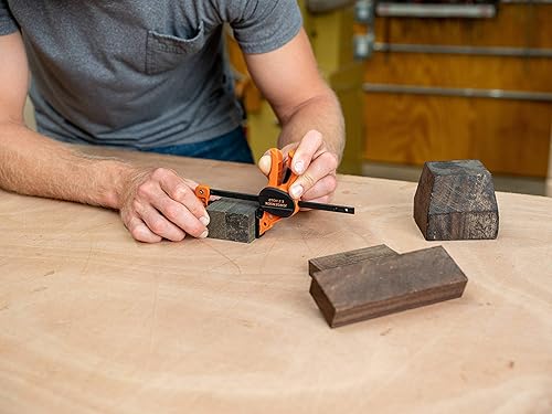 Miniatura 9 de Jorgensen 33804 E-Z HOLD Abrazadera para HobbyCraft de 4 pulgadas, negromarrón