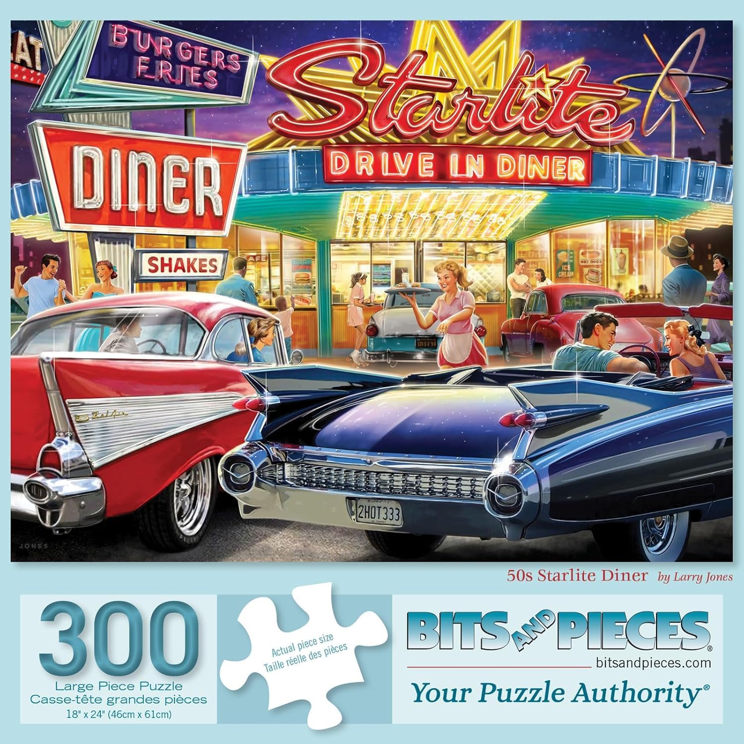 Bits and Pieces - 300 Piece Jigsaw Puzzle for Adults - 18