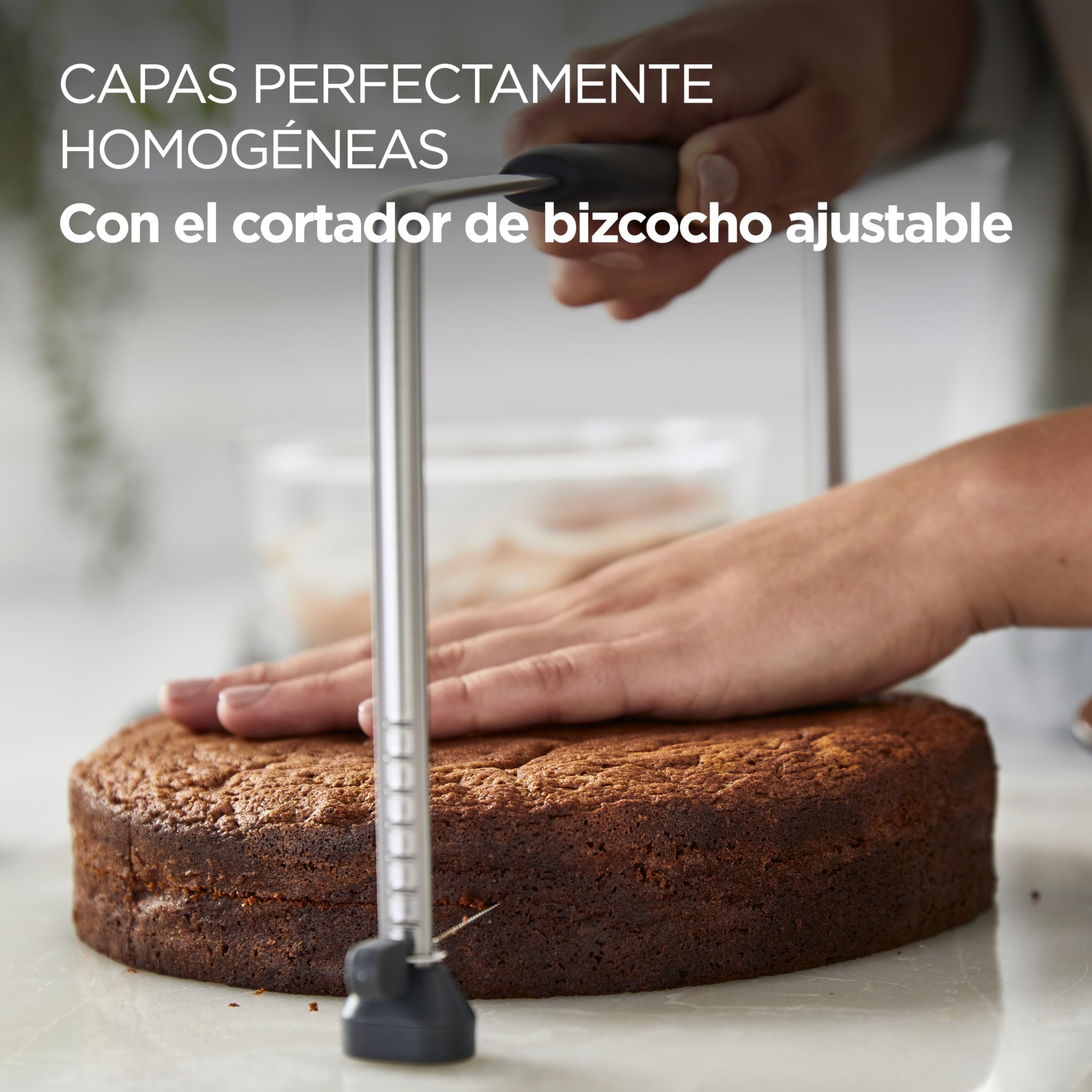 Kenwood KWSD100 Decorating - Juego de repostería, bandeja para tartas de acero inoxidable, espátulas, bolsa y manga para decoración de acero inoxidable